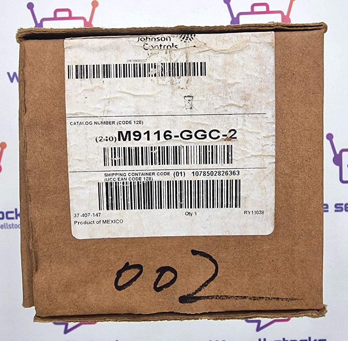 JOHNSON CONTROLS M9116-GGC-2 Damper Actuator