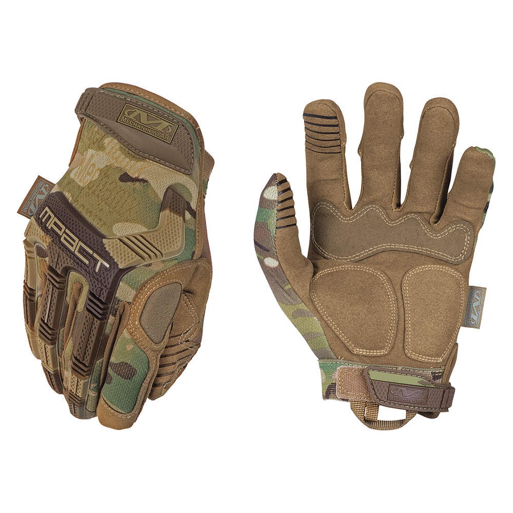 MECHANIX WEAR MPT-78-009 Tactical Glove,MultiCam Camouflage,M,PR 32GV77