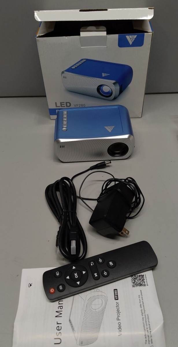 NEW Full HD 1080P Mini Portable Projector! Android/iOS/Computer/🔥Stick/HDMI/USB
