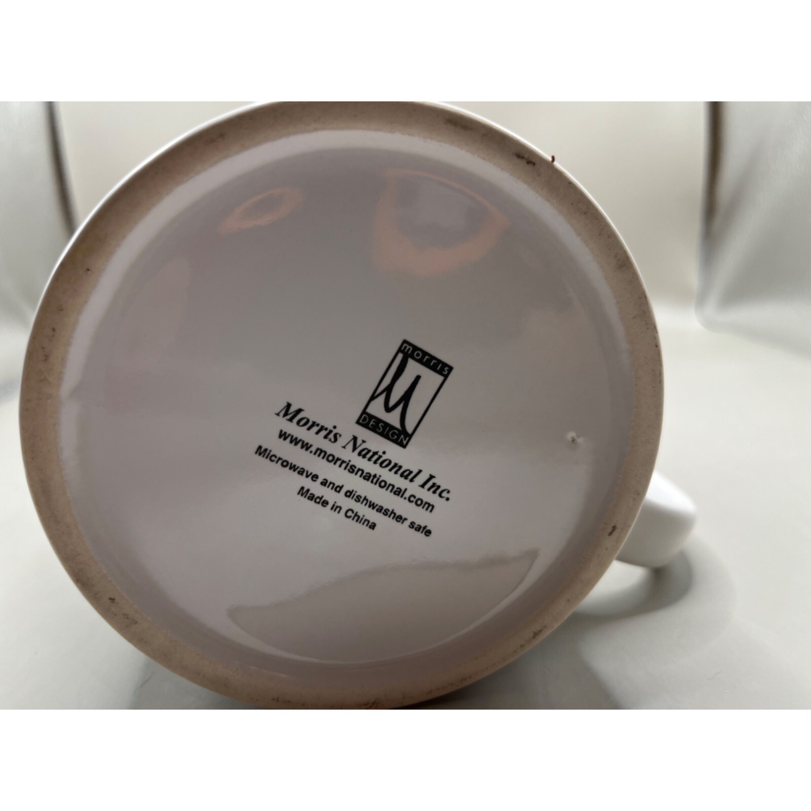 Morris Design Christmas Mug Ho Ho 25 Dec Microwave & Dishwasher Safe