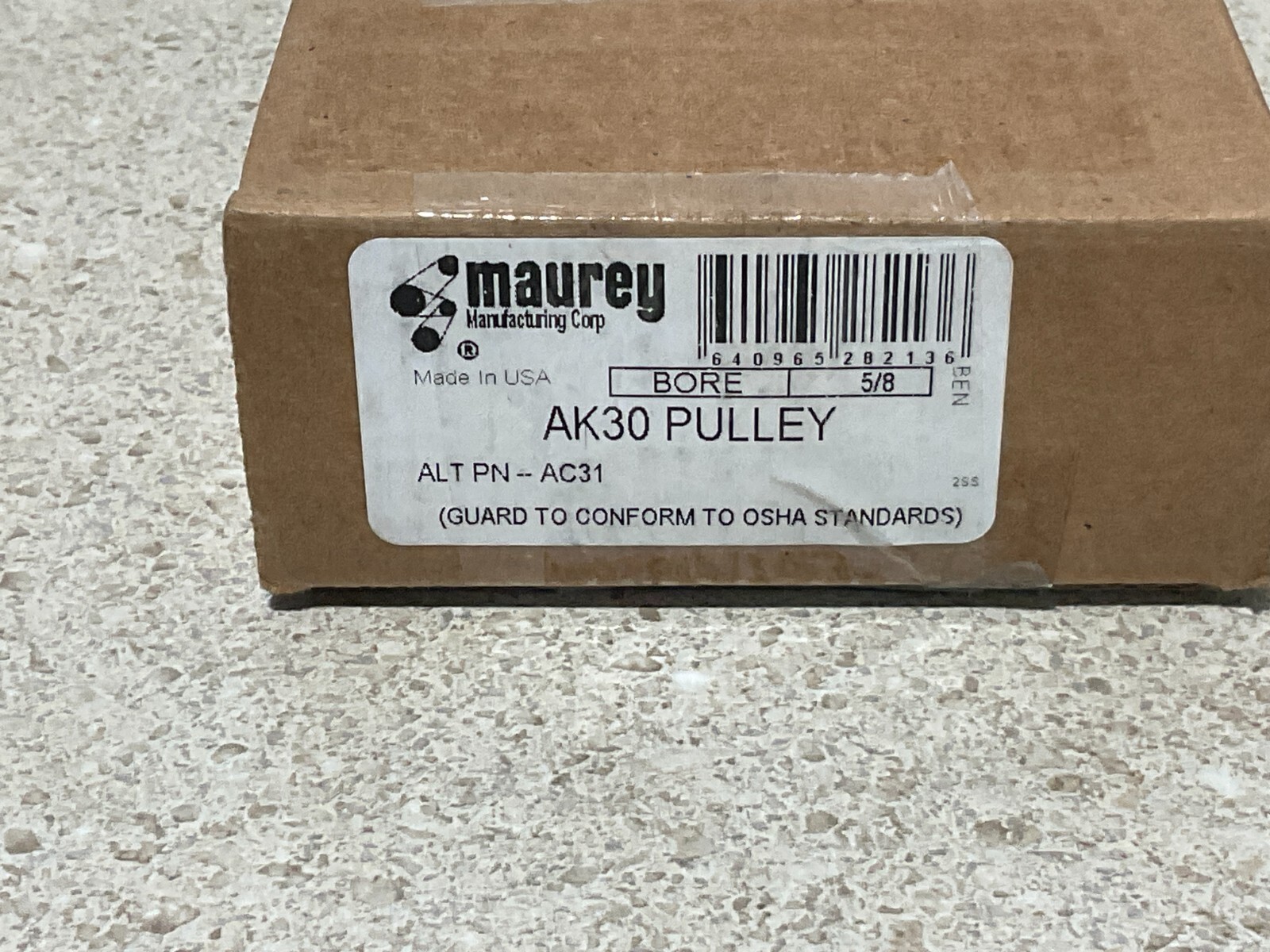 Maurey AK30 Pulley NEW