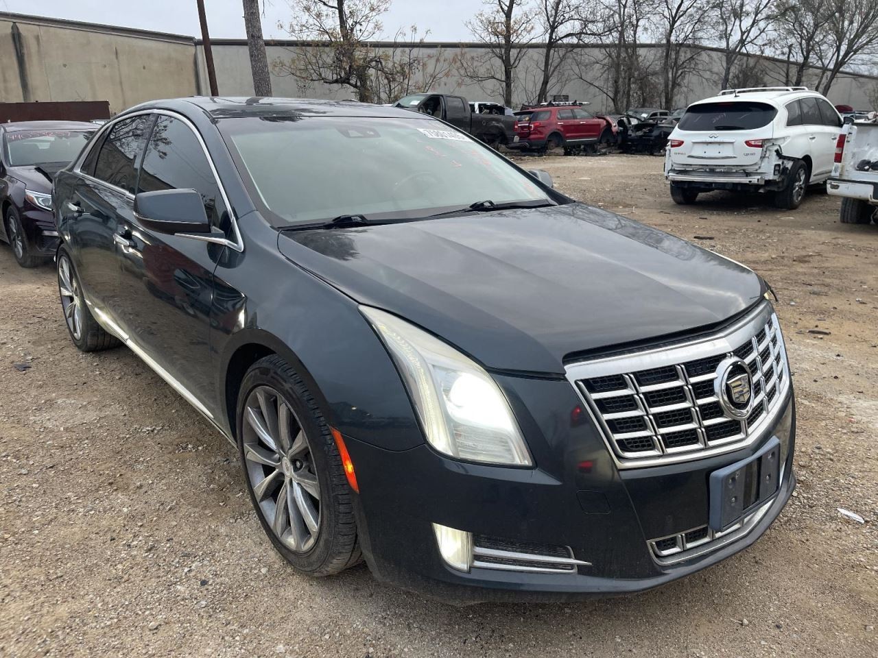 Driver Left Sun Visor Cloth Fits 13-17 XTS 1011211