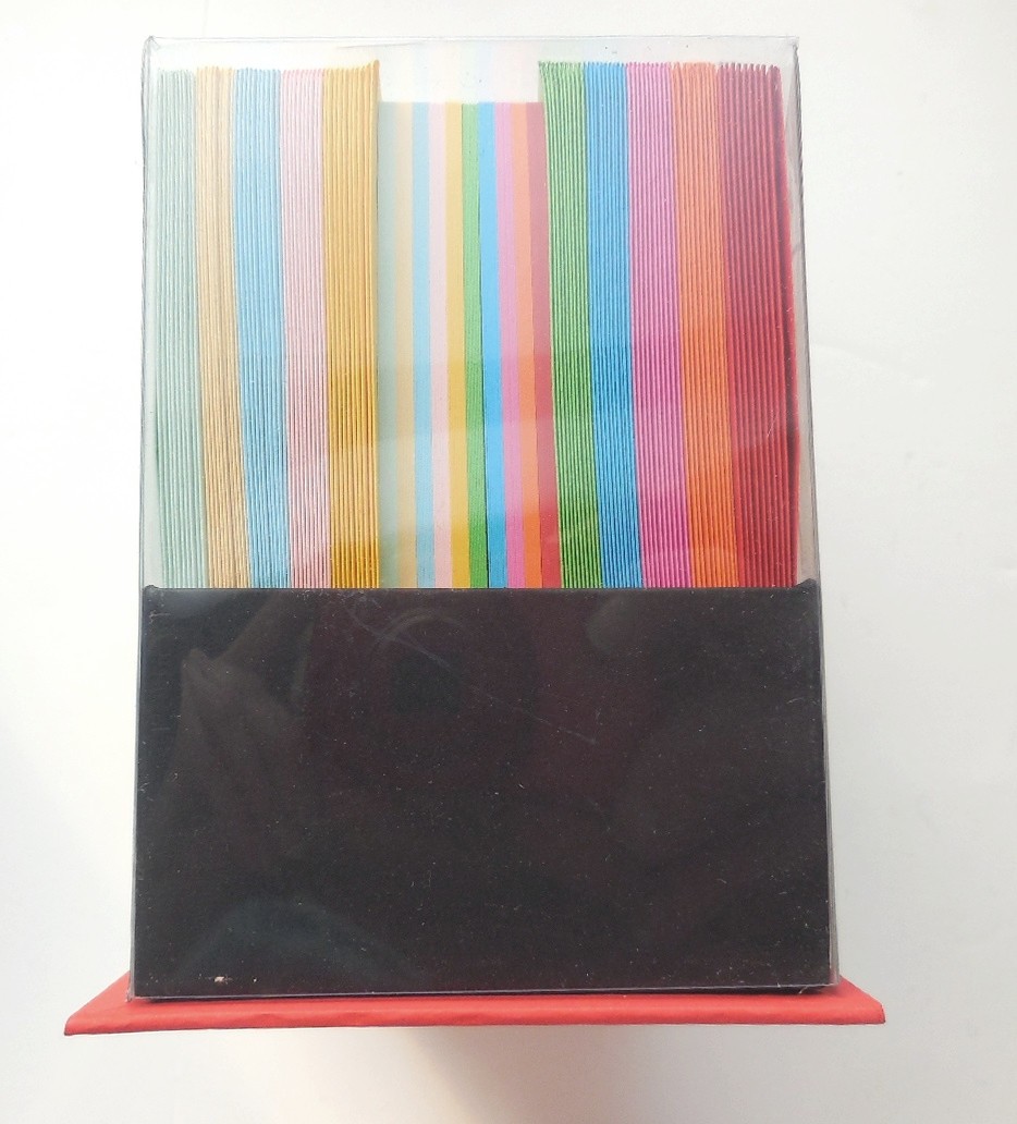100 Note Cards + Envelopes Pack Boxed Set 4x6 Italian Stationery Assorted Colors