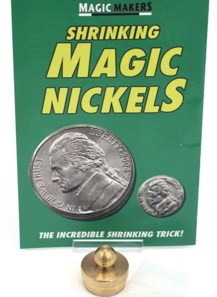 Shrinking Magic Nickels by Magic Makers