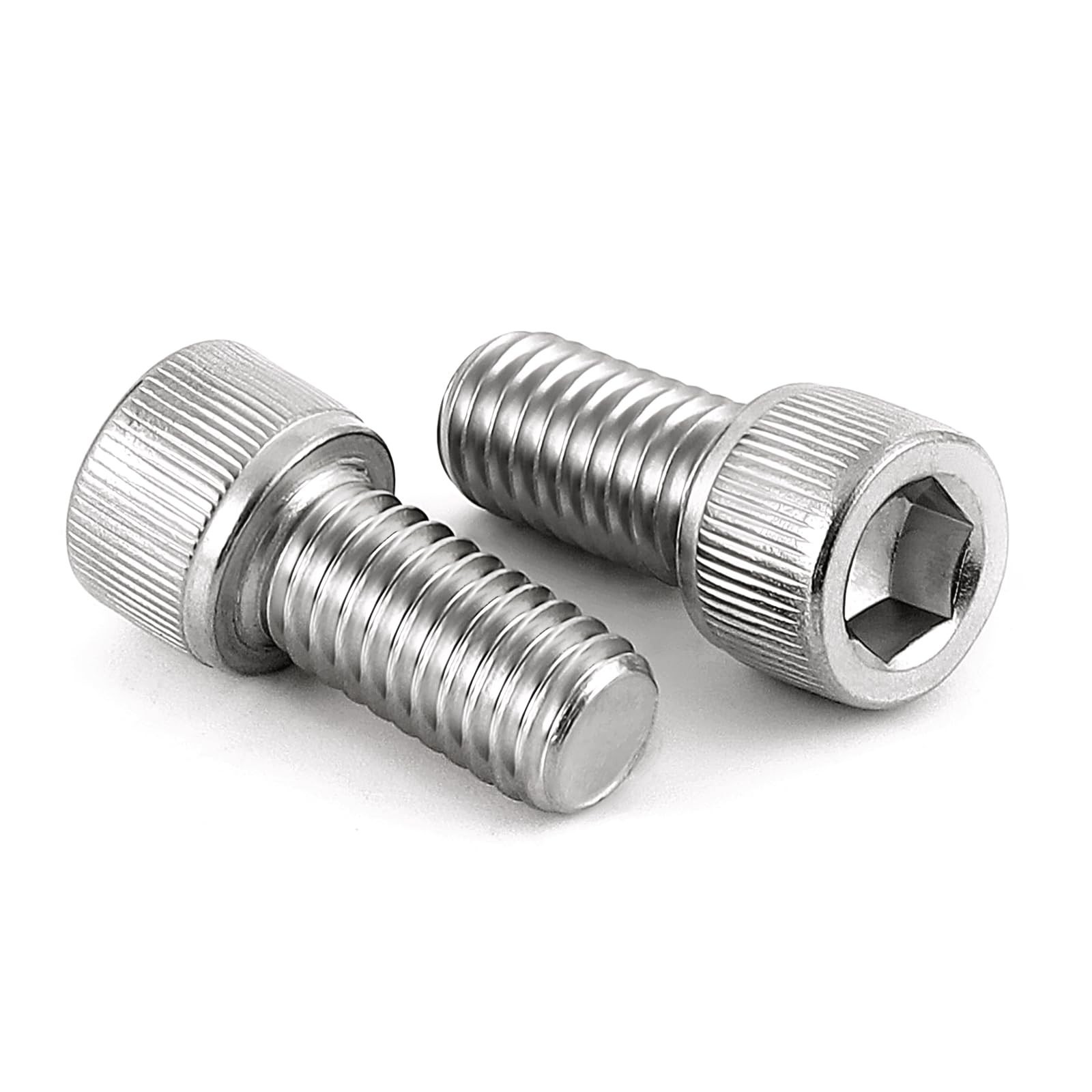 M5-0.8 x 16mm Socket Head Cap Screws, Allen Socket Drive, 304 Stainless Steel...
