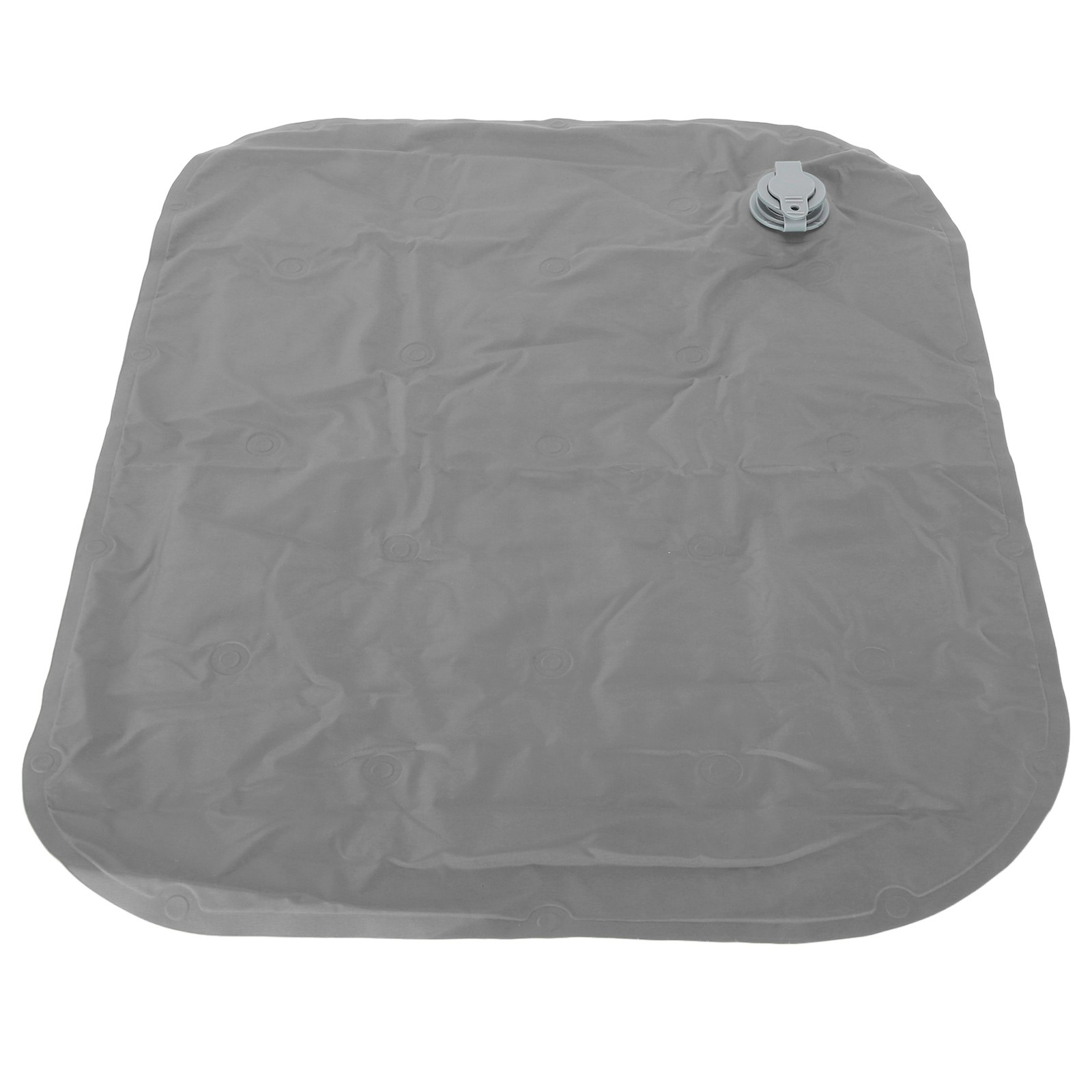 (Grey)Outdoor Inflatable Cushion Foldable Inflatable Sitting Pad Portable So BL
