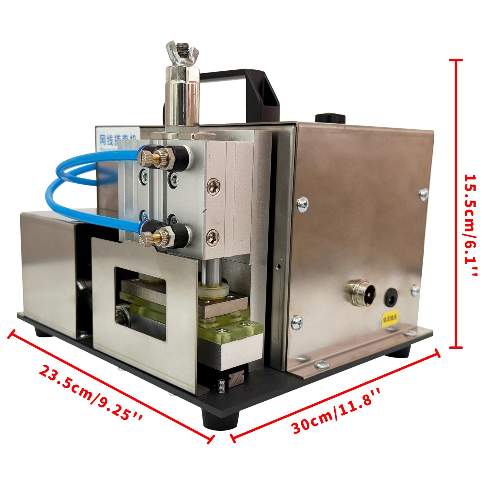 Network Cable Straightening Machine Pneumatic Twisted Pair Wire Straightener