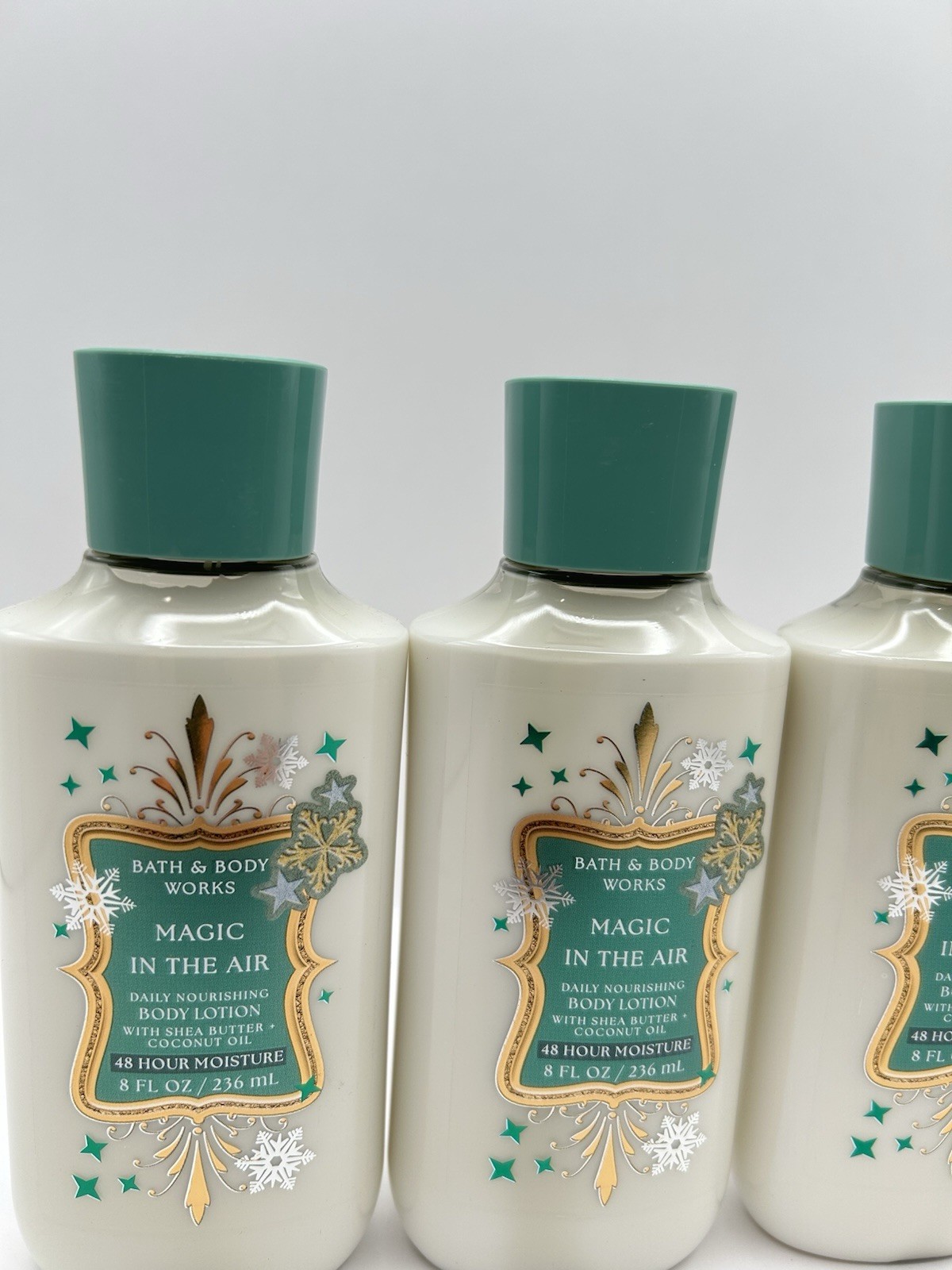 3 Pack Bath & Body Works Magic In The Air Body Lotion 8oz 24 Hour Moisture NEW