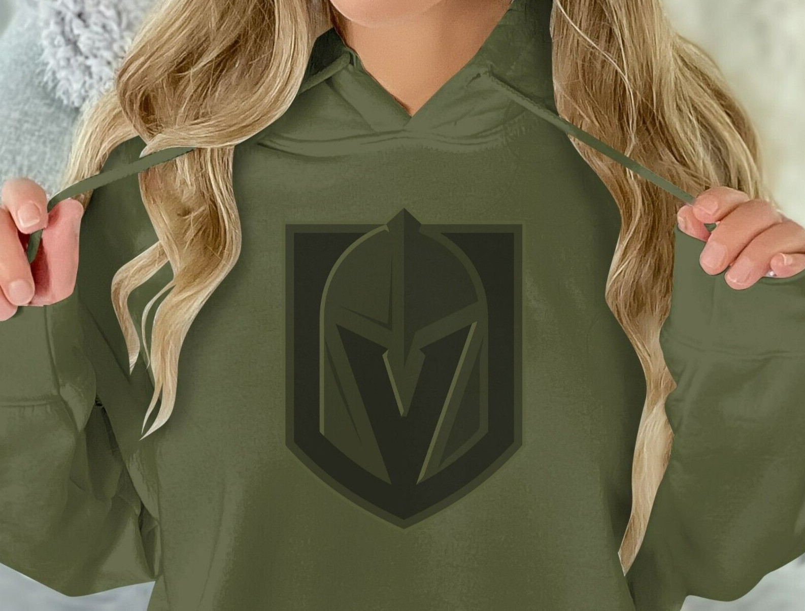 Vegas Golden Knights Salute to Armed Service Hoodie, Sml-5XL,Hockey Fan Gear