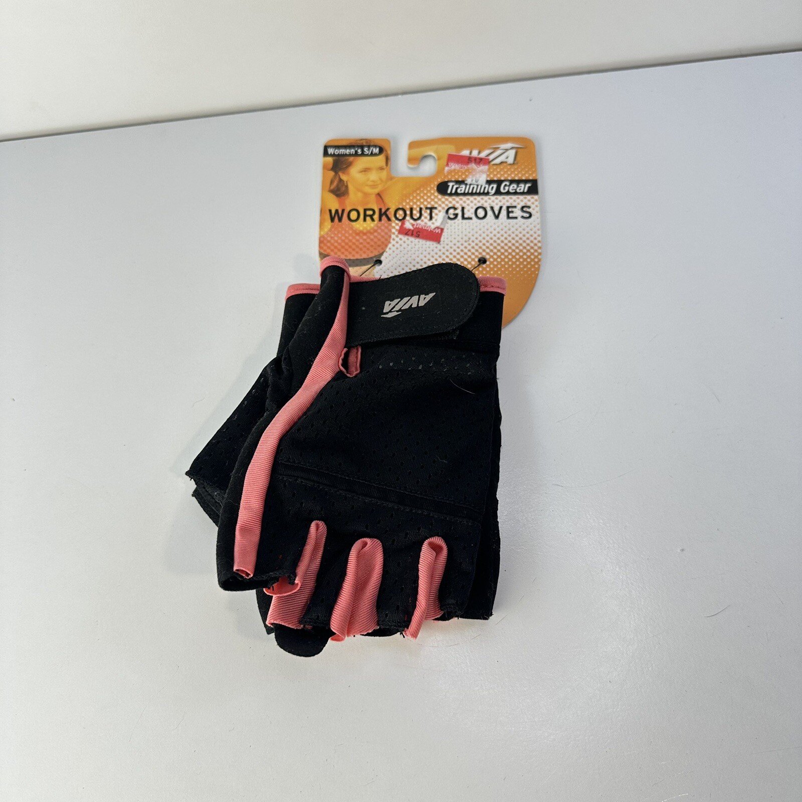 Weight Lifting Gloves by Avia Gym Gloves for Women Fitness Training Workout Pink