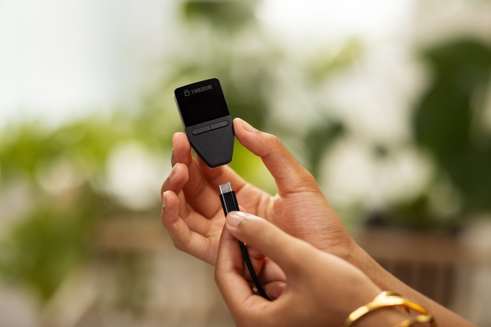 Trezor - Safe 3 - Secure Element Crypto Hardware Wallet - Cosmic Black
