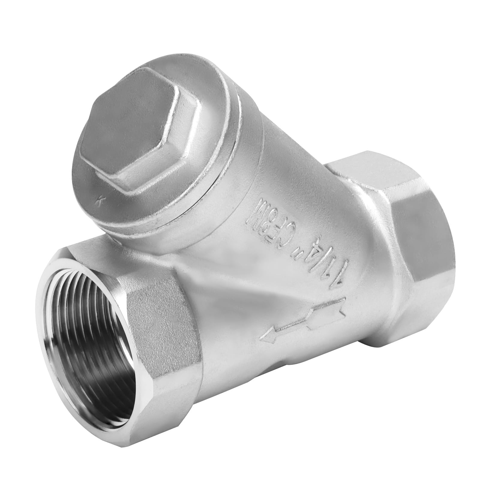 11/4 Inch Wye Strainer Valve 100 Mesh Screen Filter 800 WOG SUS316 CF8M