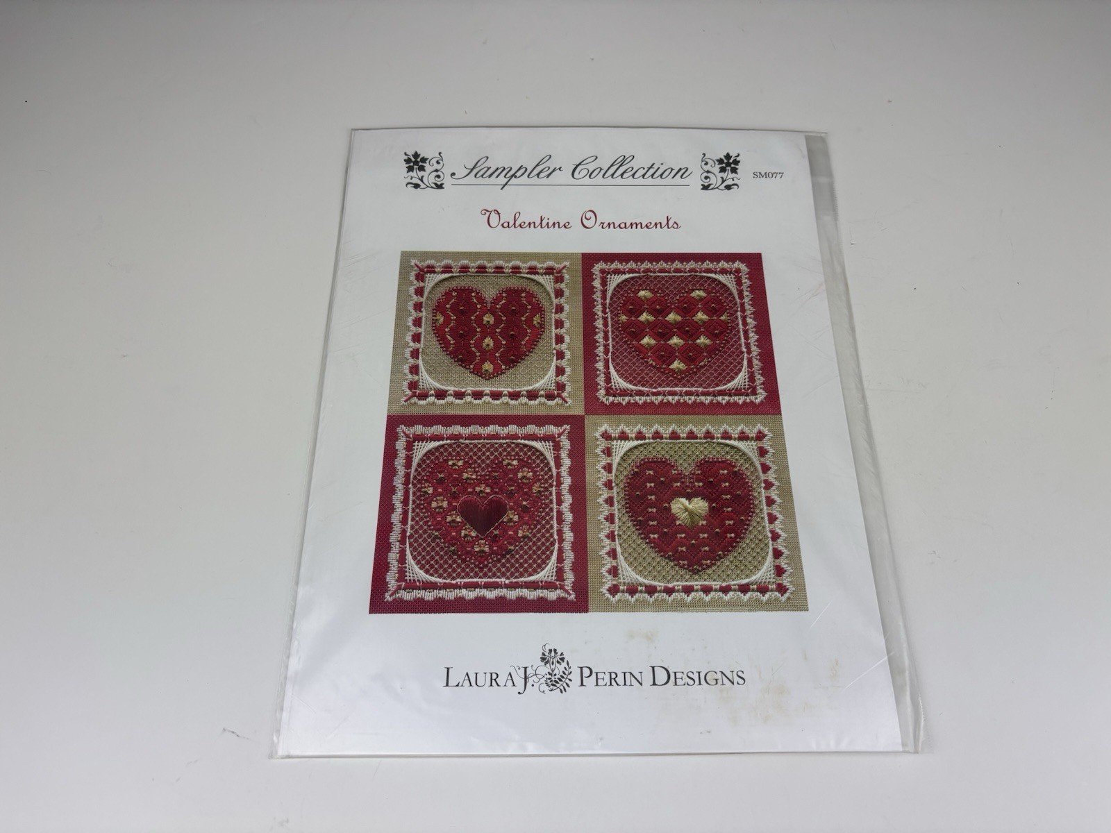 Laura Perin Design Sampler Collection Valentine Ornament Needlepoint Pattern 2S