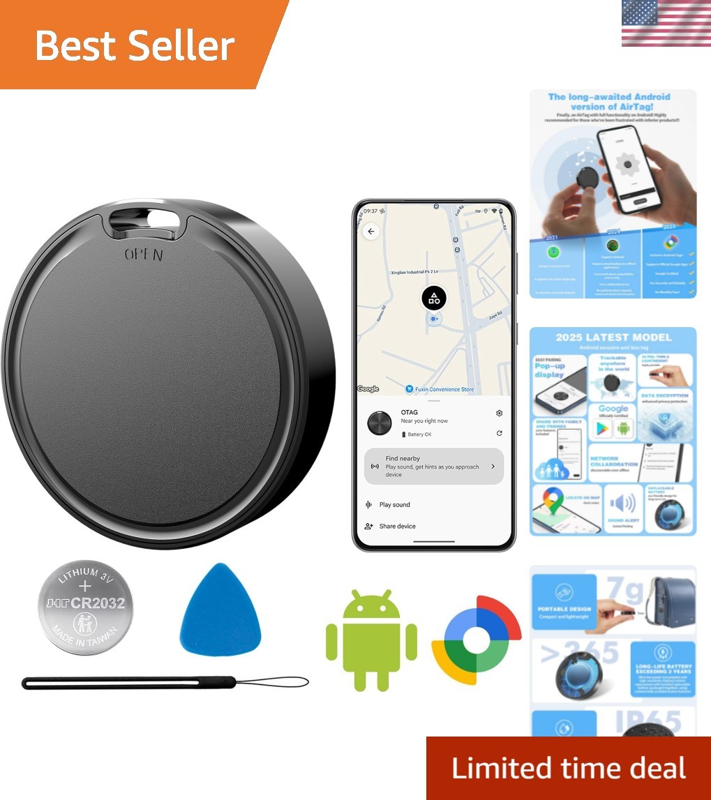 Advanced Bluetooth Tracker Tags for Android - Shareable & Long-Lasting Solutions
