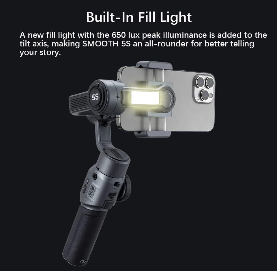 ZHIYUN Smooth 5S Combo 3- Axis Handheld Gimbal Stabilizer for Android Smartphone