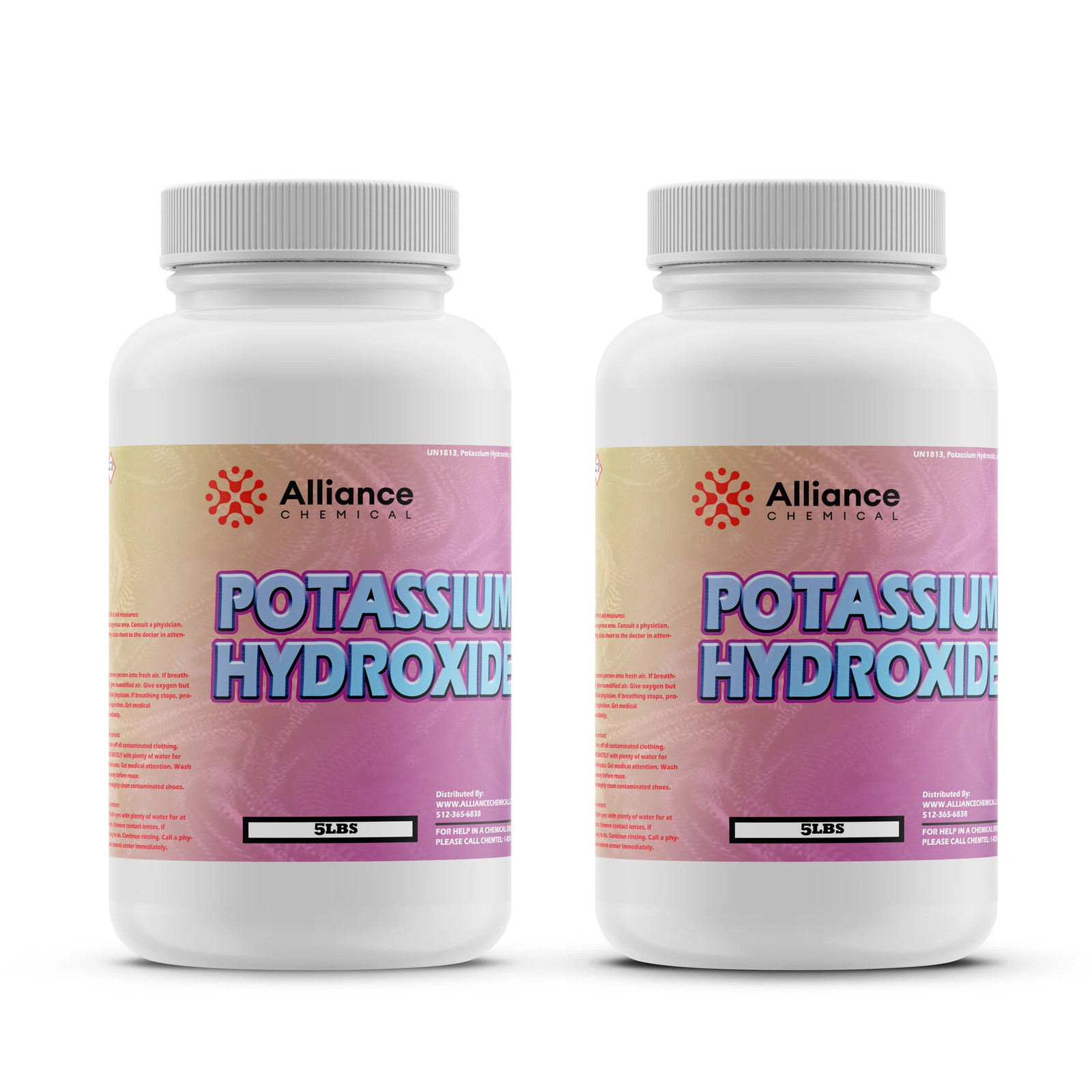 Potassium Hydroxide (KOH) - 2 Pack (10 lbs.)