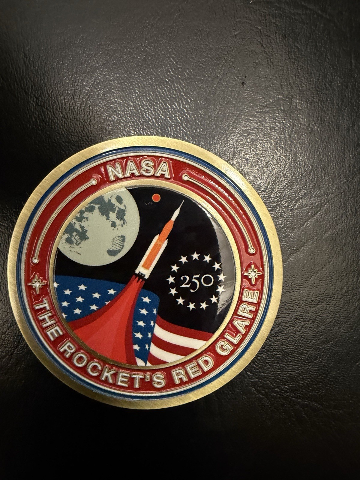 NASA- The Rockets Red Glare, Freedom 250 Artemis 2 Coin handed out at launch !