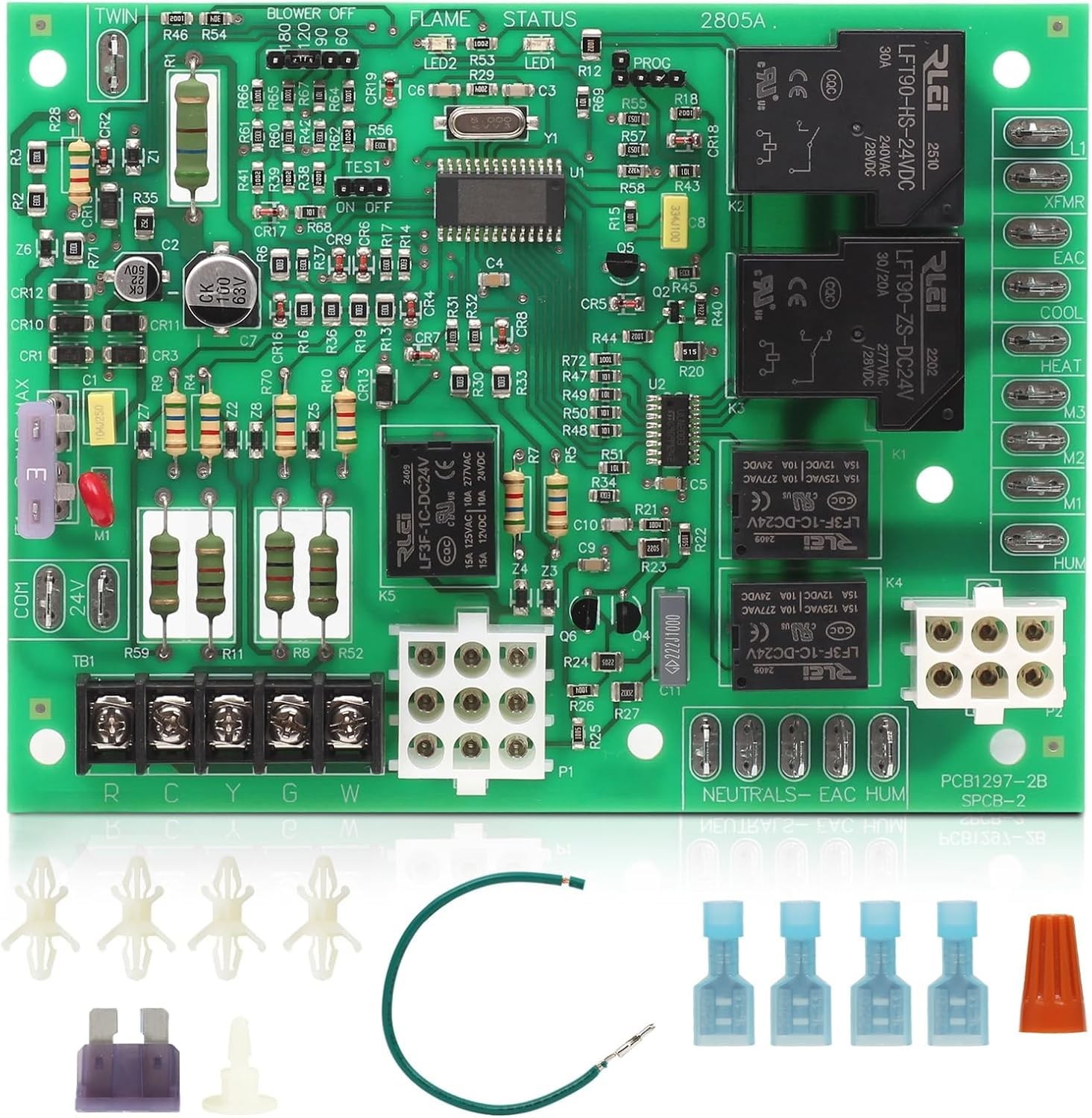 New Upgrade ICM2805A Furnace Control Board for Nordyne 624631 and 903106 Cont...