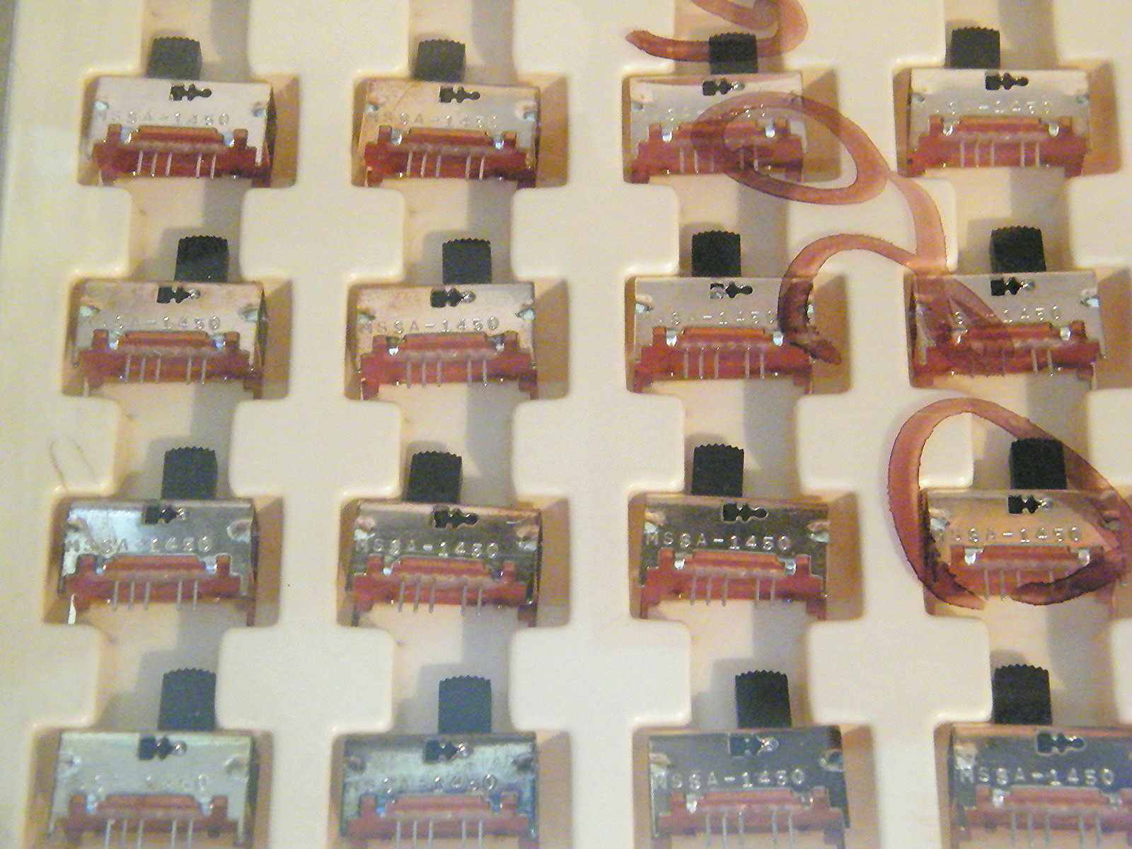 ALCO MSSA-1450 SP4T SLIDE SWITCH