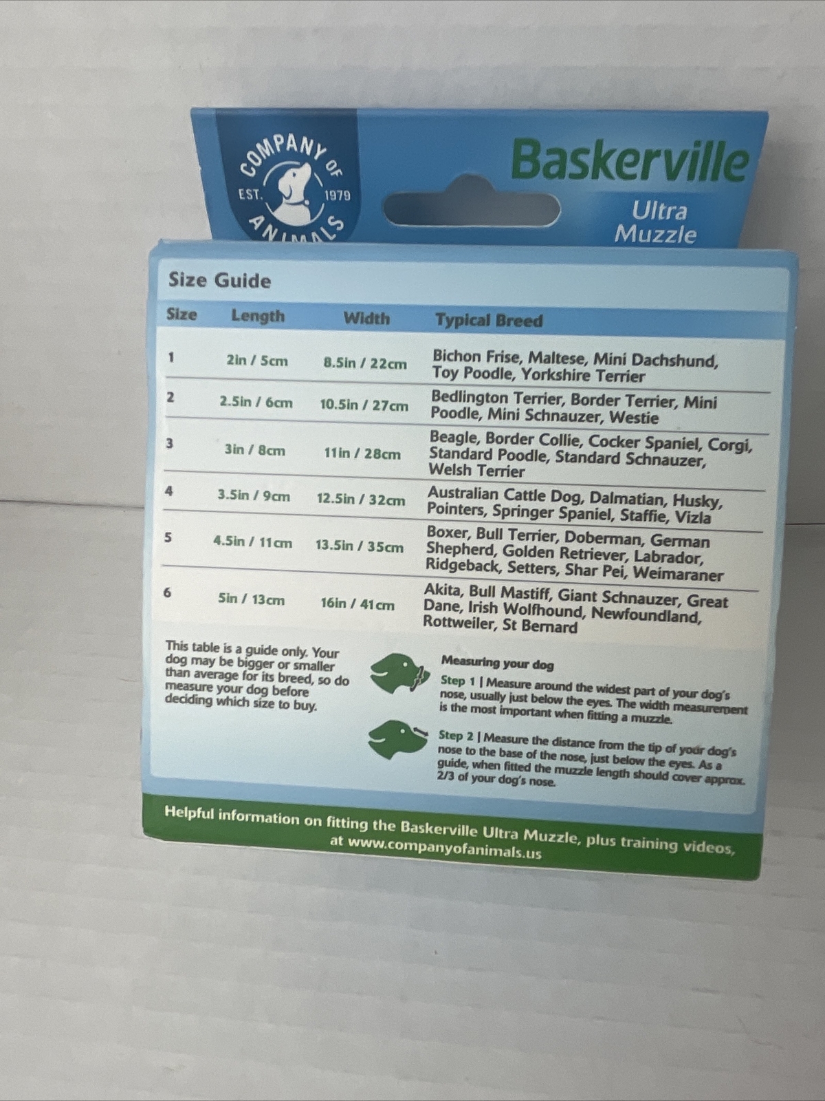 Baskerville Ultra Muzzle Size 1 Dog Comfortable Improved Muzzle New in Box Small