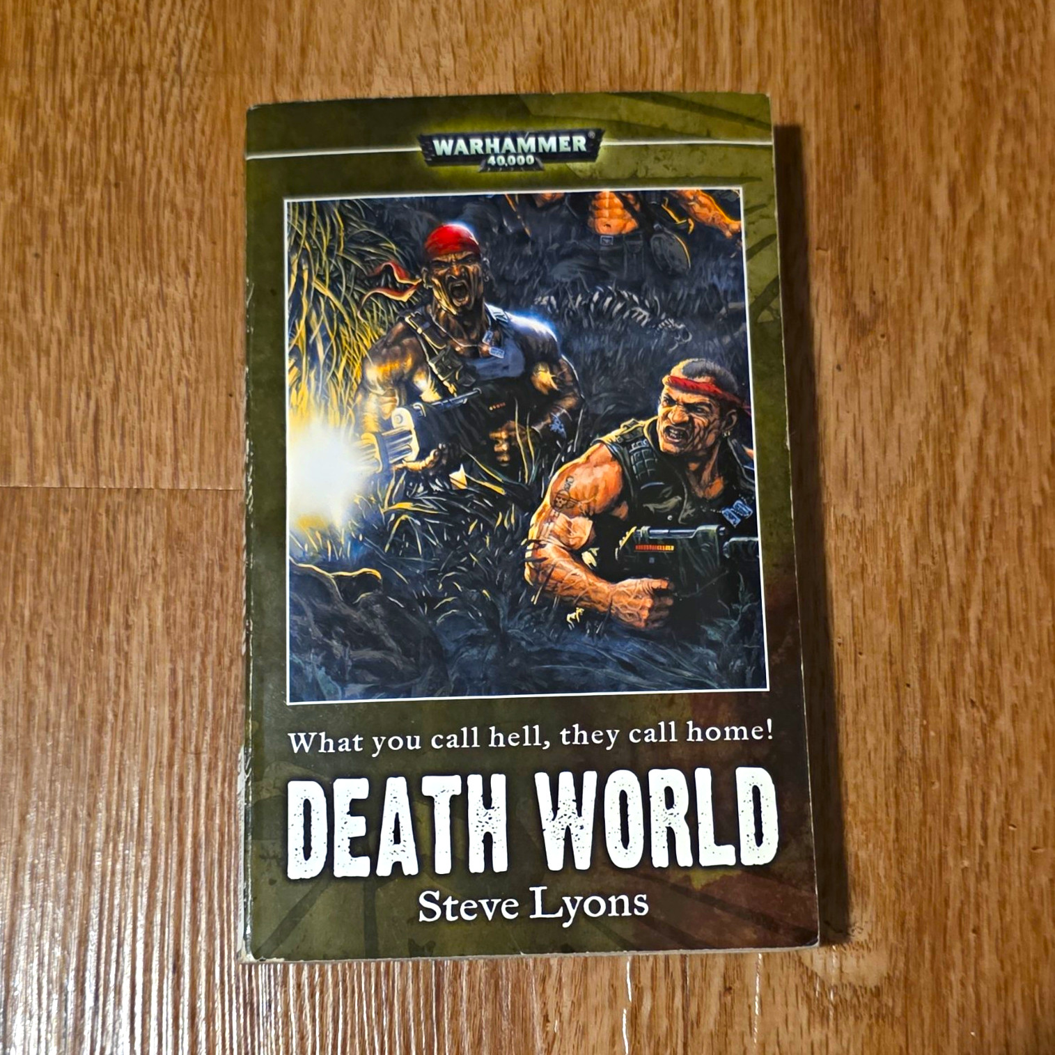 Black Library Warhammer 40K Death World Paperback by Steve Lyons Catachan