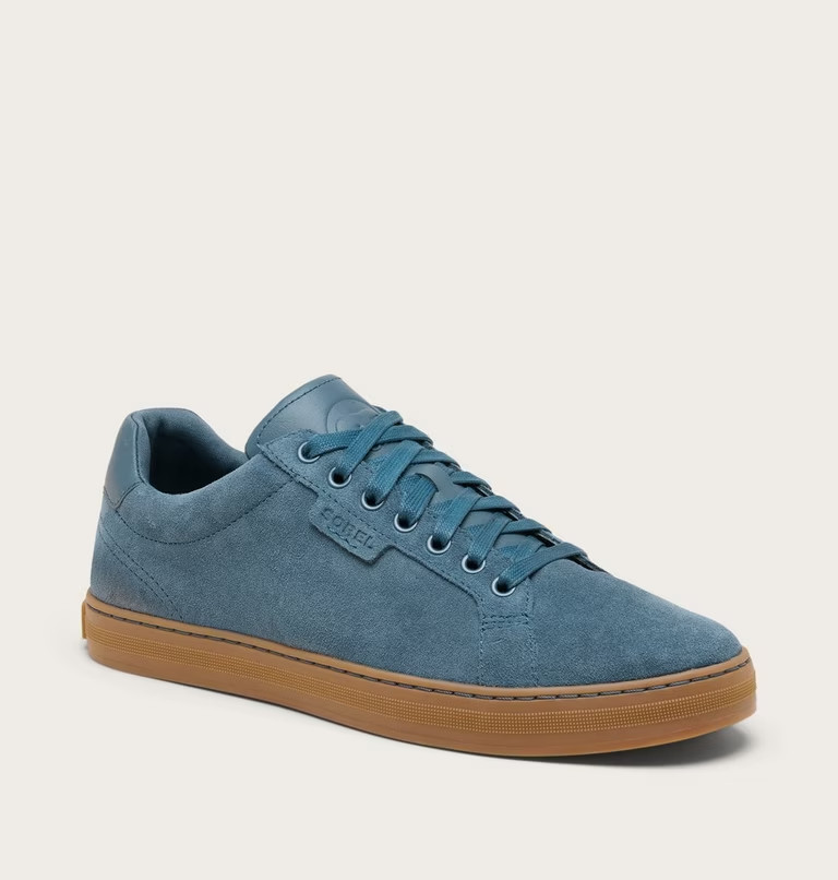 Sorel CYPRUS™ LX Men's Sneaker Comfort and Lightweight Honey Uniform Blue/Gum 2