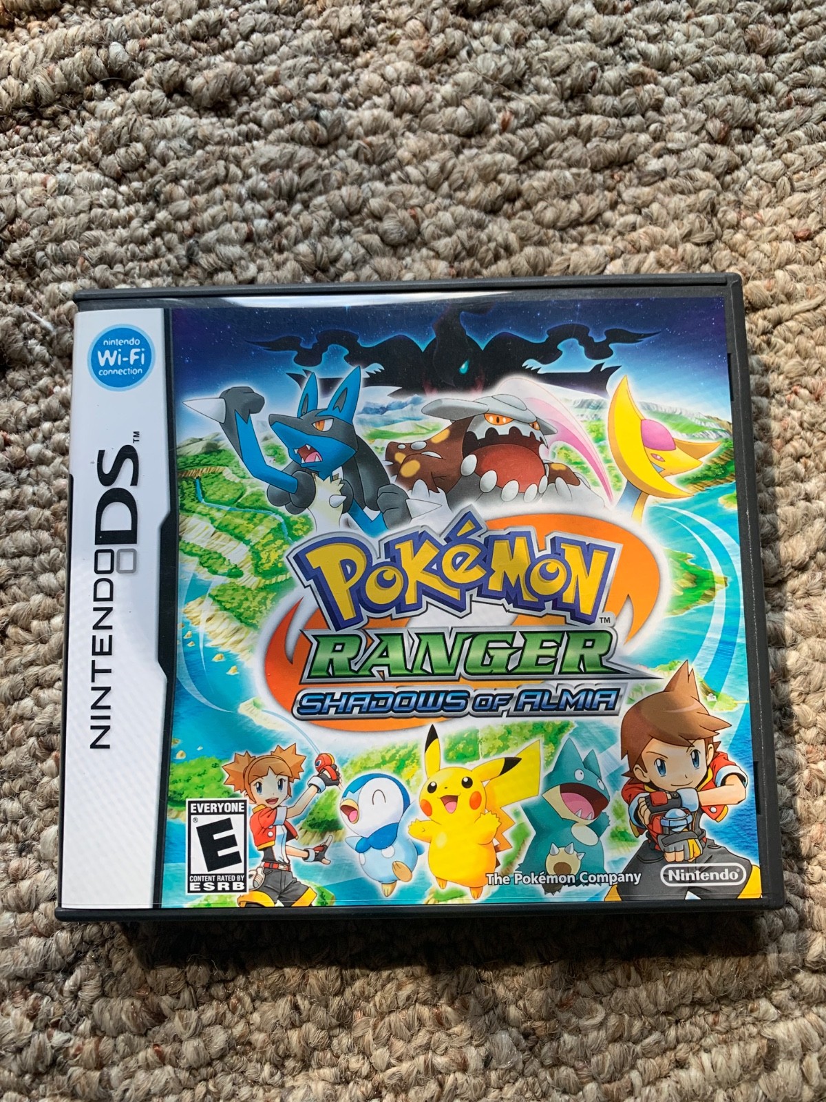 Pokemon Ranger Shadows of Almia - Nintendo DS - No Game - Manual & Case