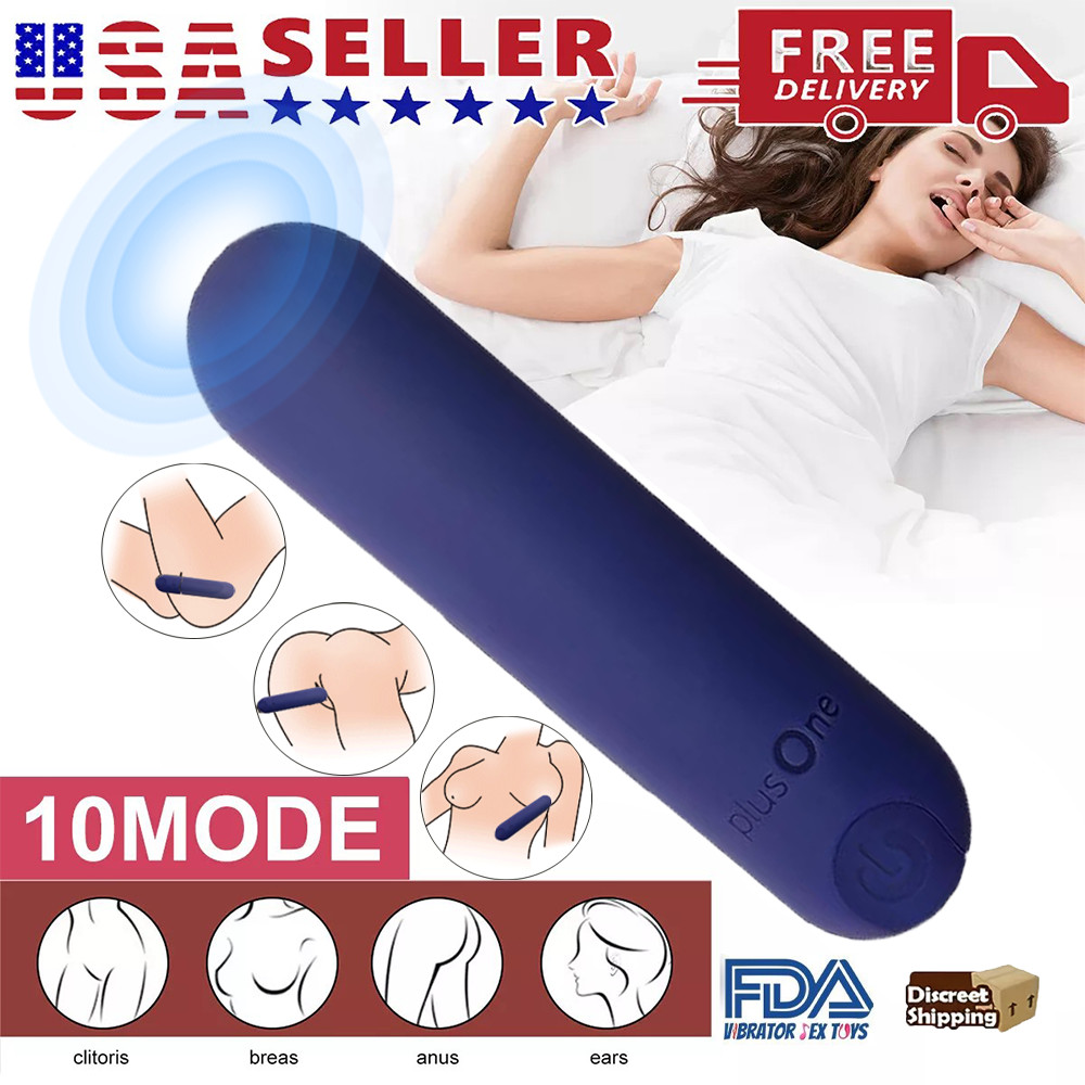 Bullet Vibrator Clit Stimulation G-spot Dildo Sex Toys For Women Rechargeable
