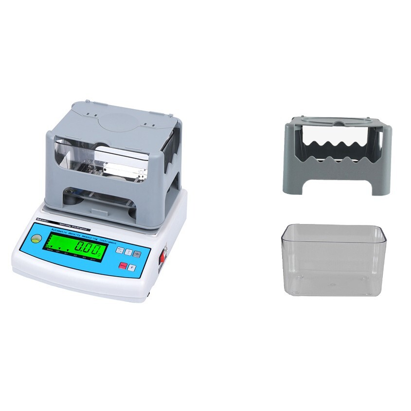 Solid Density Meter Densitometer Densimeter with 0.005-300g Accuracy 0.0001g/cm3