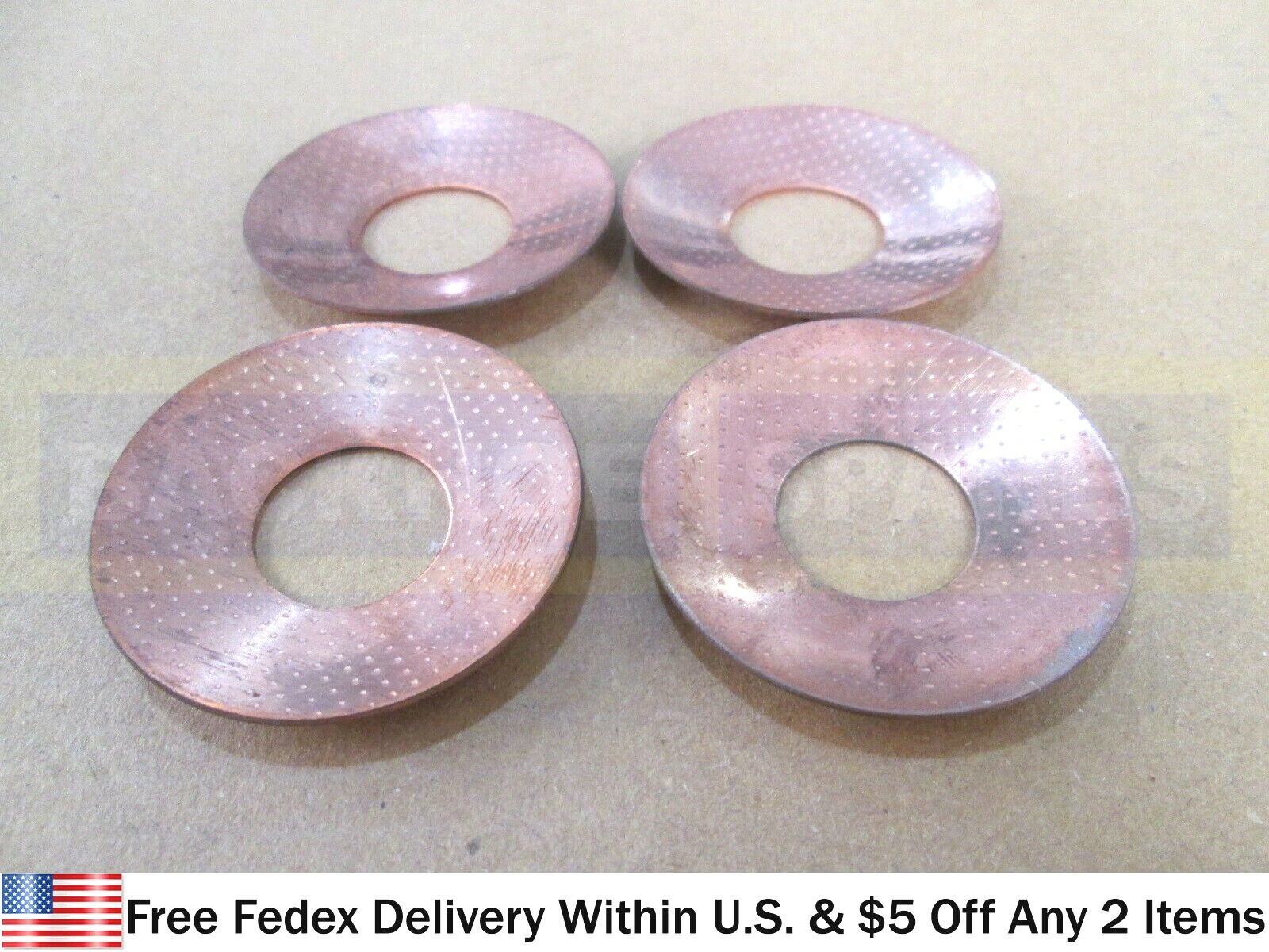 JCB PARTS - DIFF. GEAR SET THRUST WASHERS (PART NO. 808/00209 & 808/00210)