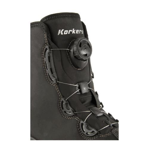 SIZE 11 KORKERS DEVILS CANYON WADING FISHING BOOT STUDDED+ KLING-ON RUBBER SOLES