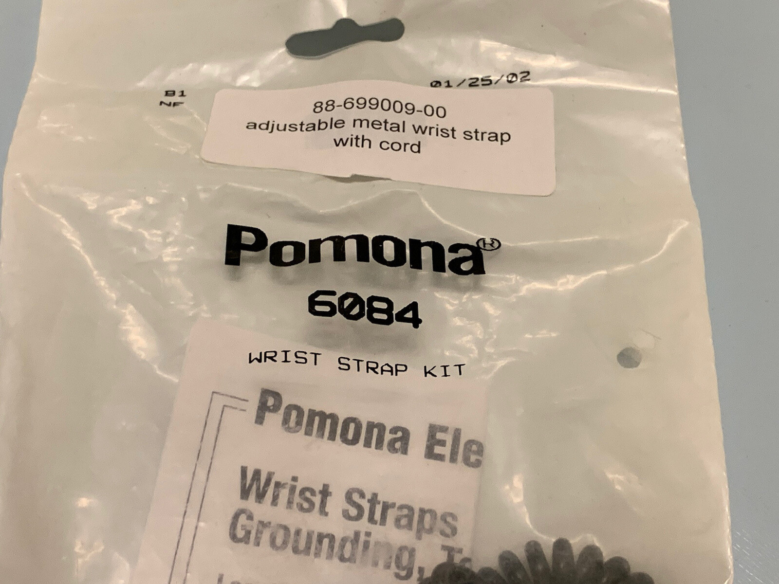 Pomona 6084 Metal Wrist Strap Kit