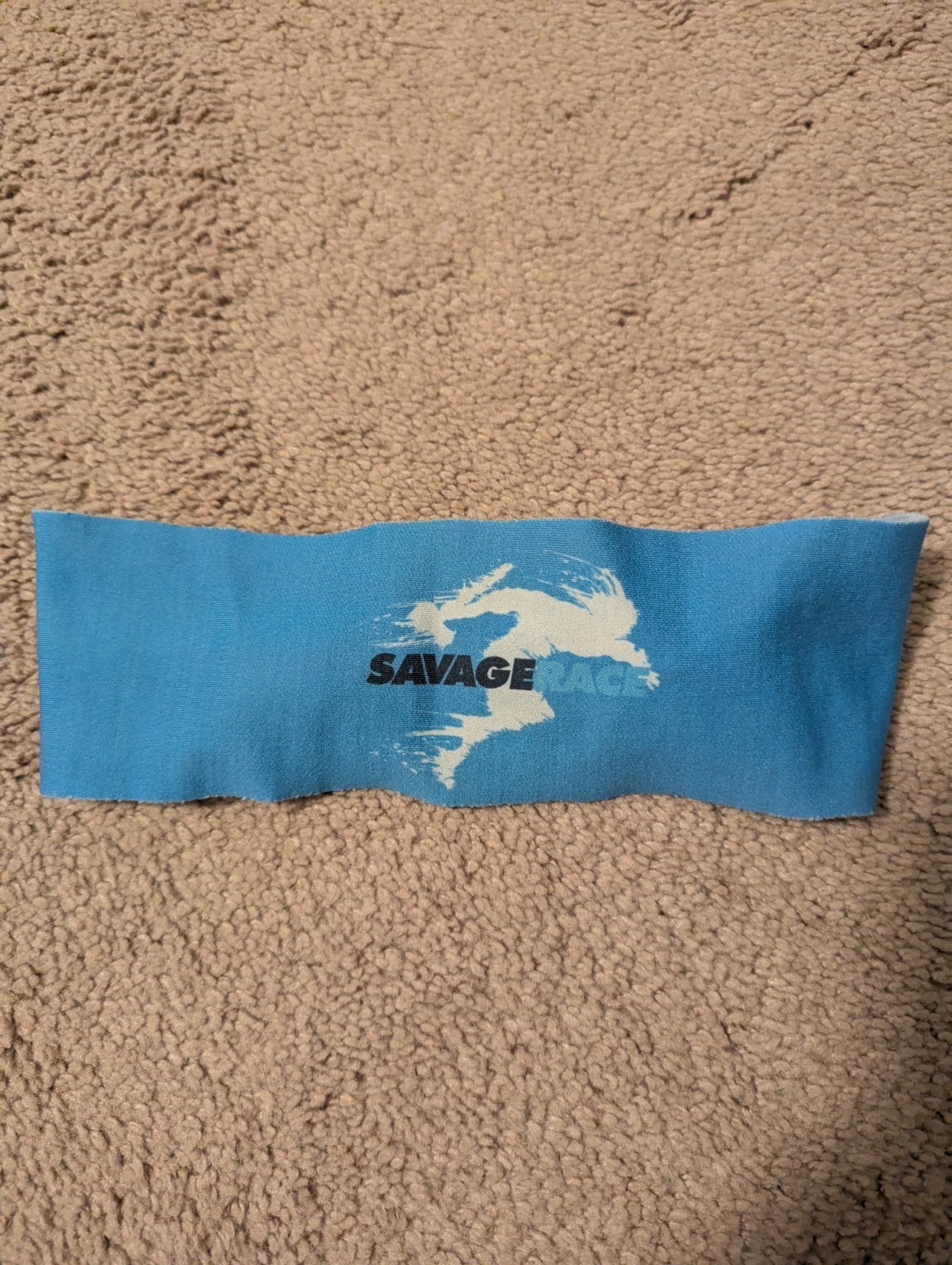 Savage Race Head Band Sweatband - One-size - Blue