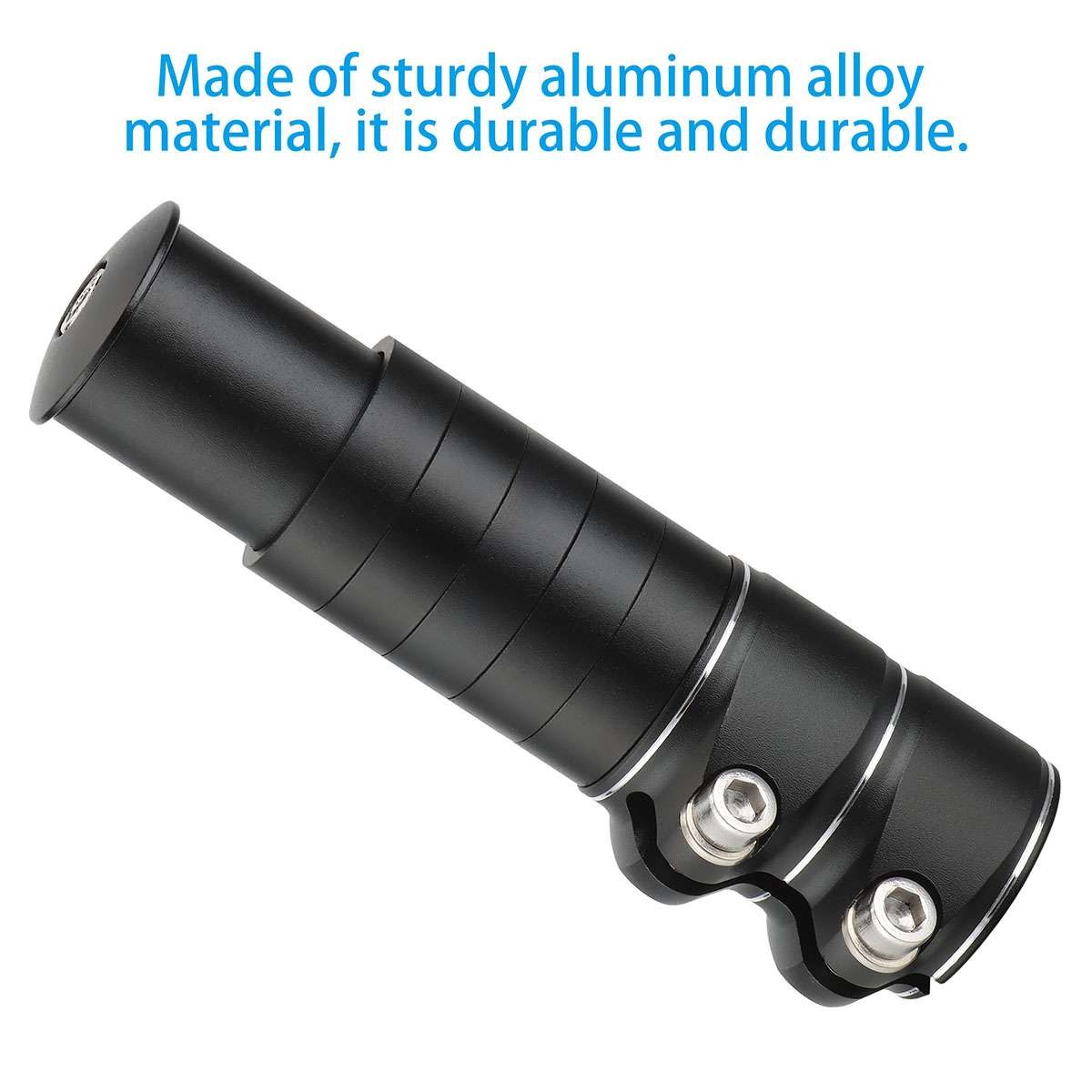 Mountain Bike Handlebar Front Fork Stem Riser Extender Extension Head Up Adaptor