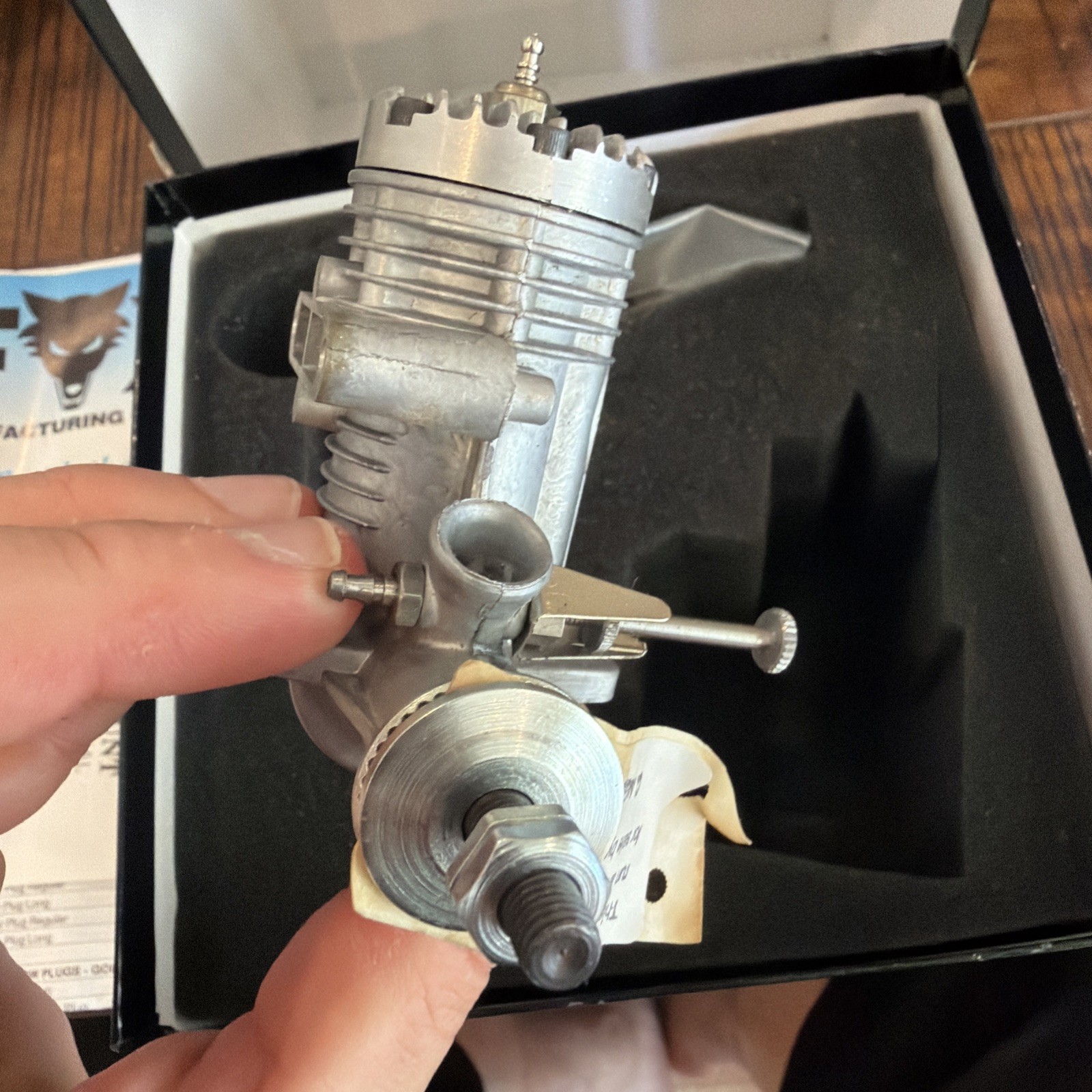 RC Model Airplane Engine Fox 35 Stunt 50th Anniversary Control Line MIB