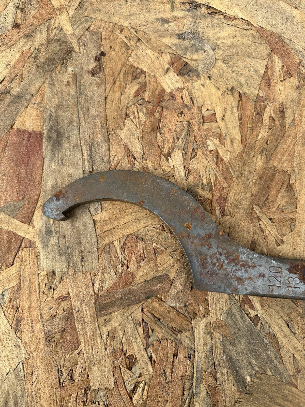 VTG SPANNER HOOK WRENCH - 120/130mm - Made In West Germany
