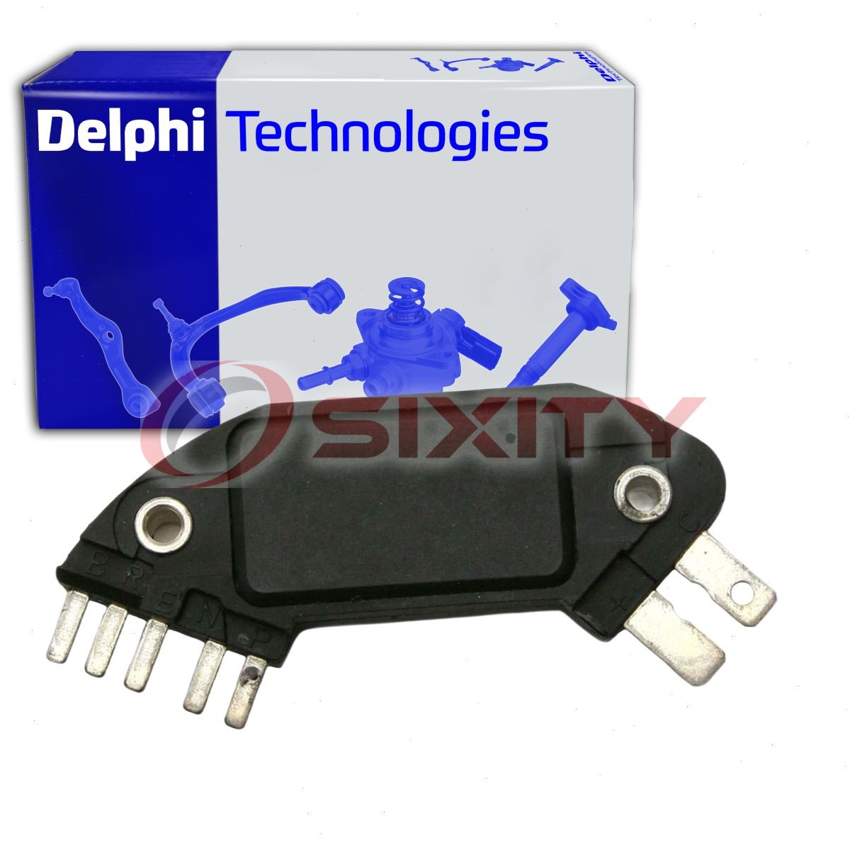 Delphi Ignition Control Module for 1985-1989 Chevrolet Corvette 5.7L V8 fx