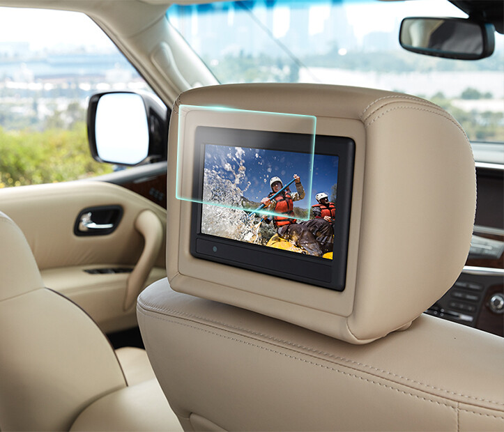 Crystal Clear Screen Protector for 2020 Nissan Armada Headrest Monitor