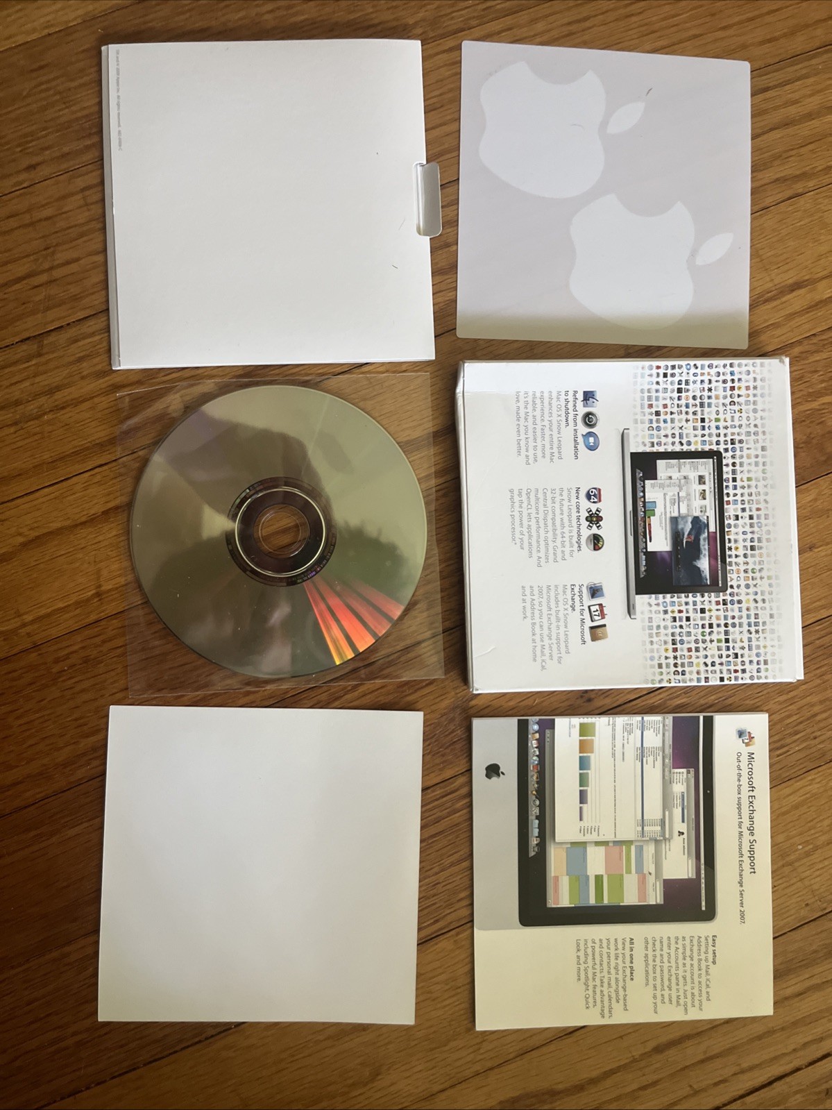 Apple Mac OS X Snow Leopard 10.6.3 Family Pack Install DVD Complete Box Set
