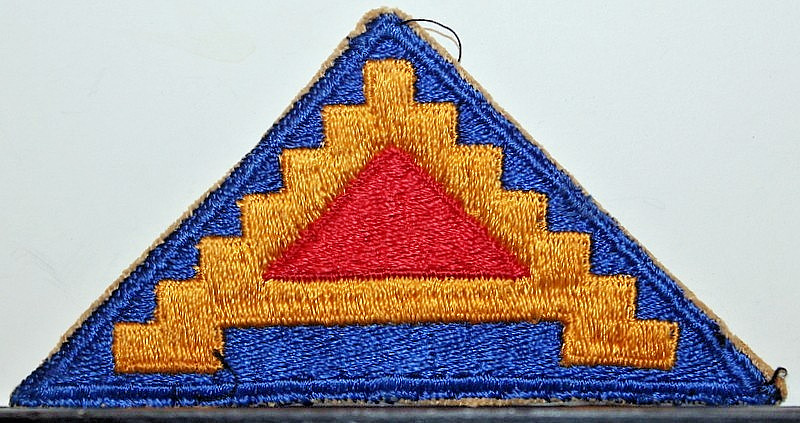 US Army 7th Seventh Army Patch Insignia Badge Full Color WW 2 II & Post-War