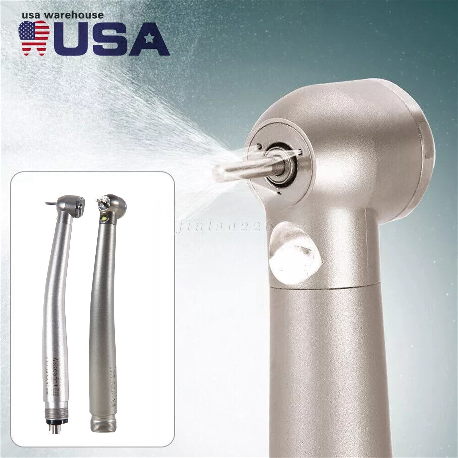 Turbina 24 orificios LED pieza mano de alta velocidad dental Handpiece NSK Style