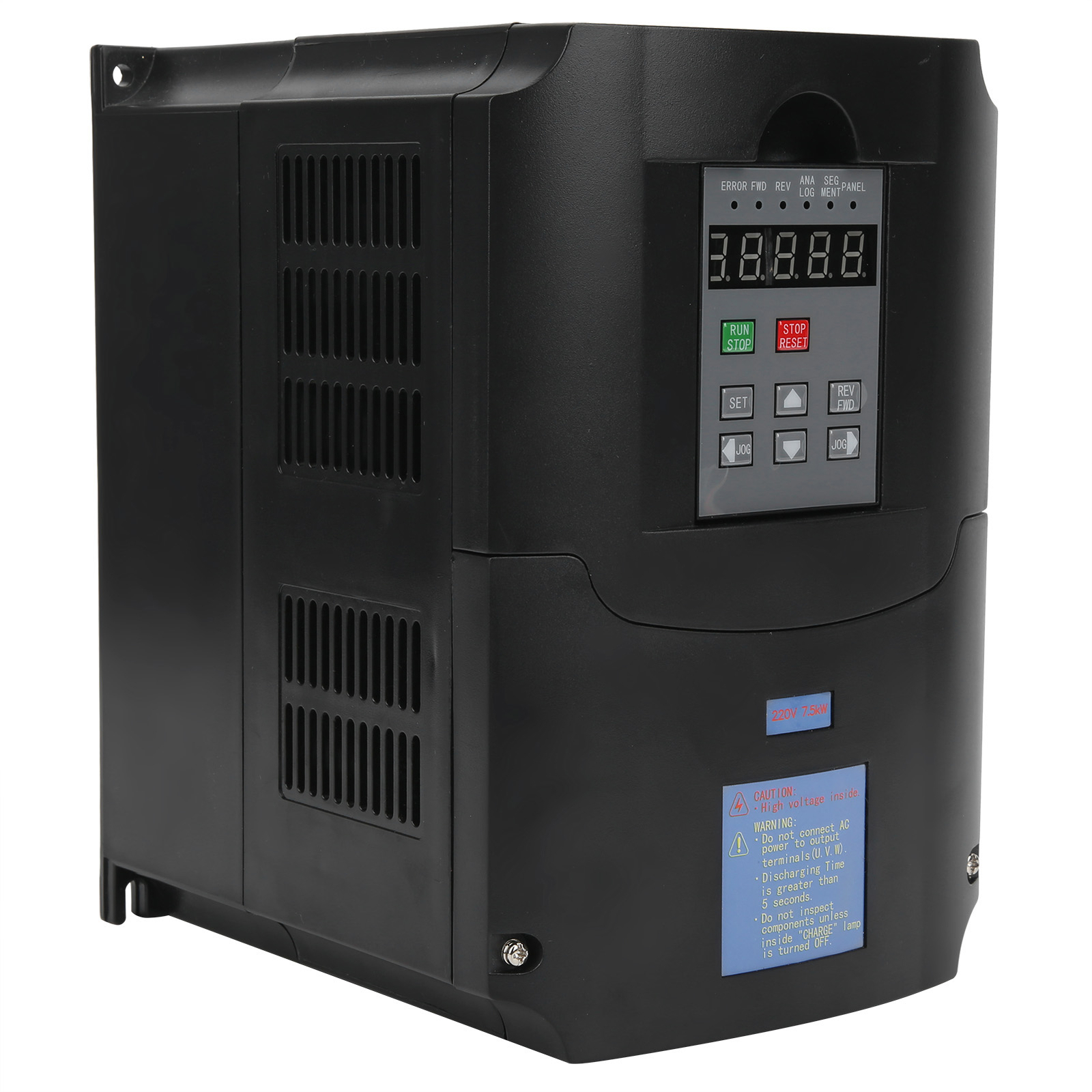 7.5KW Frequency Converter Single-Phase Input AC180V‑250V 3-Phase Output 220V