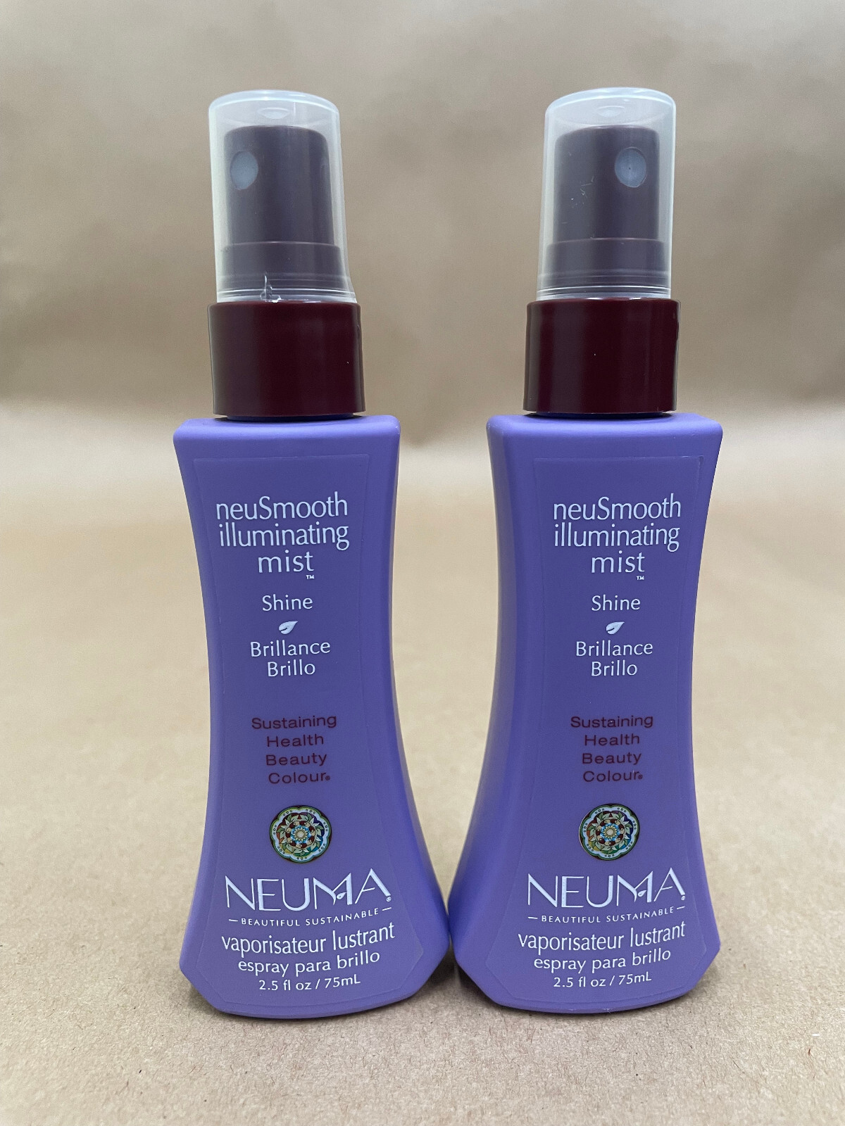 NEUMA ( 2 PACK) NeuSmooth Illuminating Mist 2.5 oz Shine BEST DEAL!