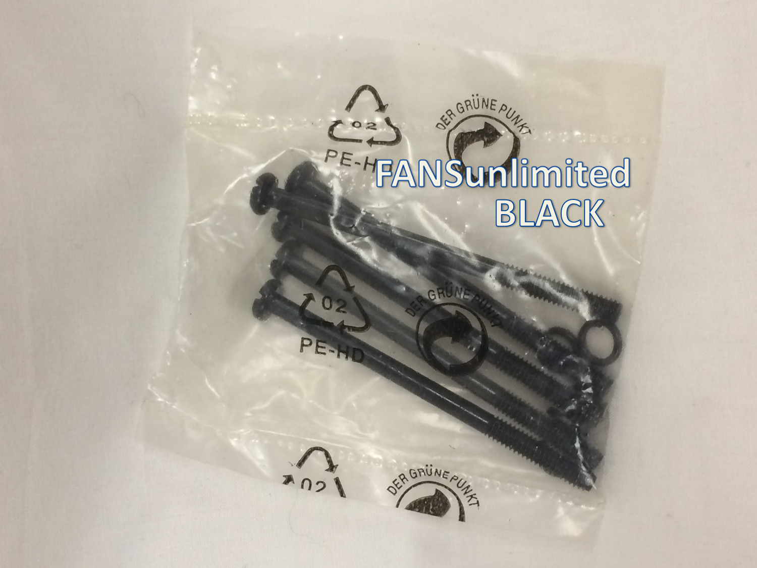 Casablanca Ceiling Fan BLACK CANOPY Mounting Screws GENUINE