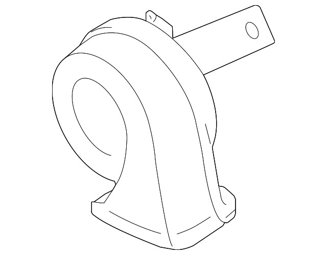 Genuine Nissan Low Note Horn 25620-6MA0A