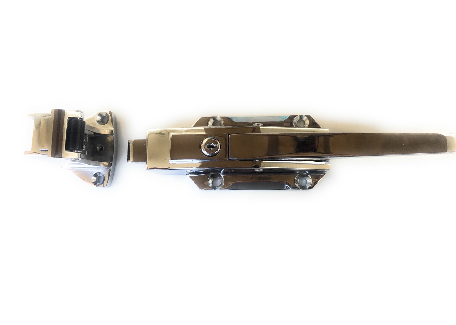 COMPLETE DOOR LATCH SET WITH INSIDE RELEASE & KEYS