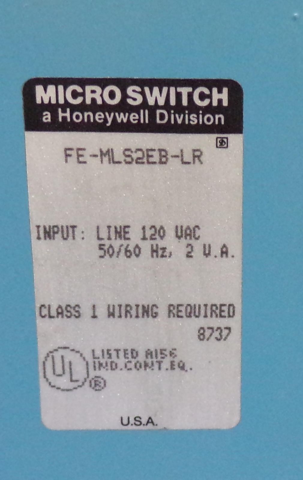 PEPPERL & FUCHS MICRO SWITCH HONEYWELL PHOTO AUTOMATION SENSOR FE-MLS2EB-LR