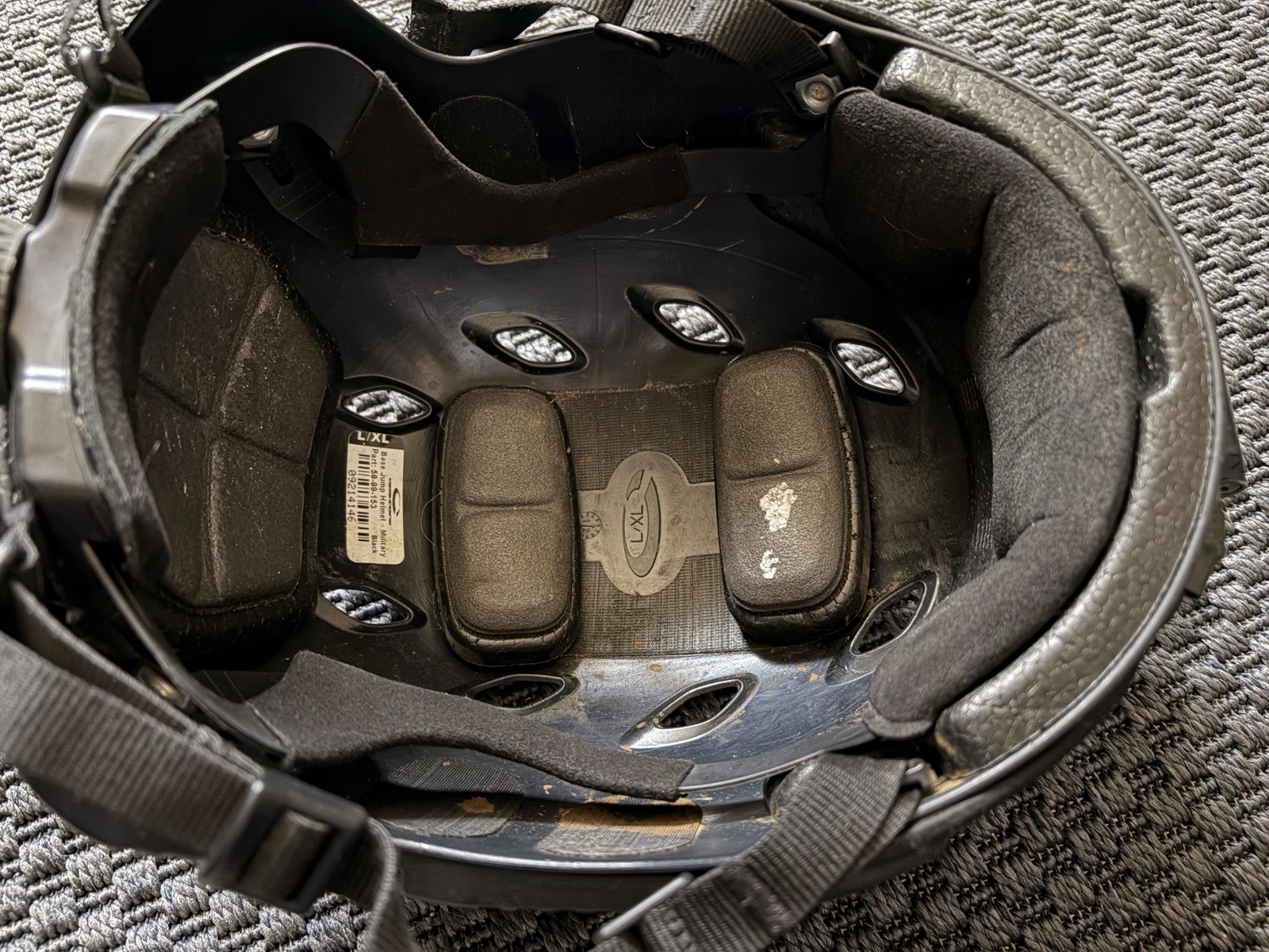 Ops Core FAST Base Jump Helmet Large/ X-Large Military Black