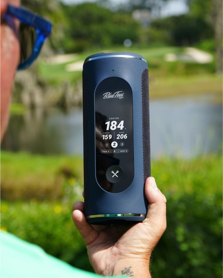 DeWALT Branded BlueTees Player+ Magnetic Touch Smart Speaker/Rangefinder