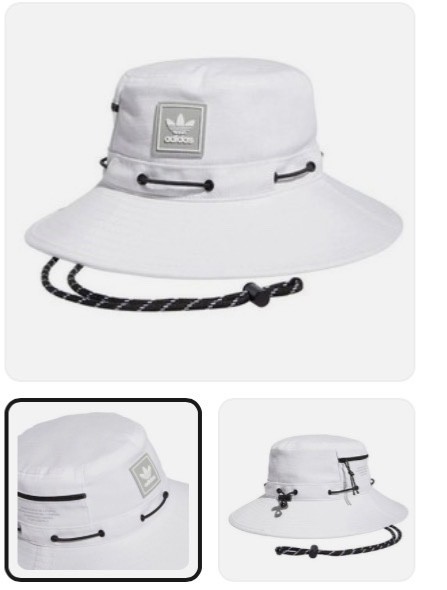 adidas Originals Utility 2.0 Boonie Hat White Stone Grey